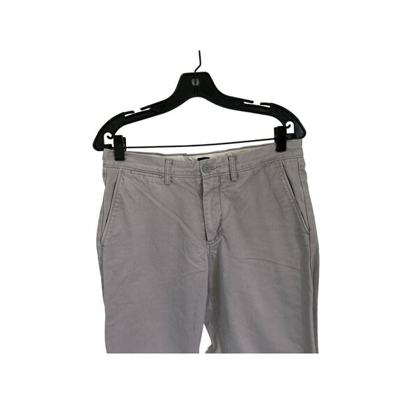 J.CREW BROKEN-IN Casual Pants Cotton Chino Khaki Size 31/32 - Picture 2 of 8